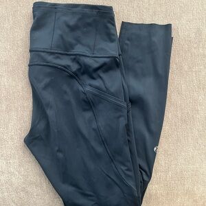 lululemon Navy Fast & Free Leggings